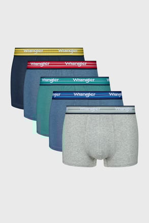 5PACK Bombažne boksarice Wrangler Barden 5PACK Bombažne boksarice Wrangler Barden