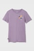 Κοντομάνικη μπλούζα για αγόρια Mayoral Grape μωβ 6095Grape_tri_03