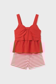 SET dívčího topu a šortek Mayoral Stripes SET dívčího topu a šortek Mayoral Stripes