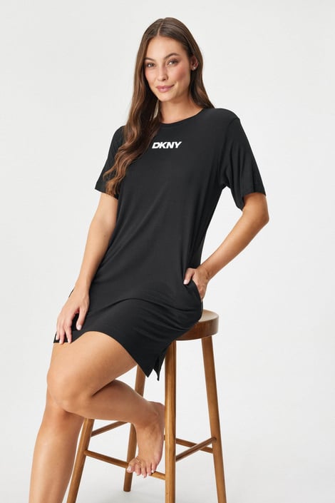 Kratka spalna srajca DKNY Next Gen Classics črna