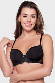 Sutien Black peacock întărit