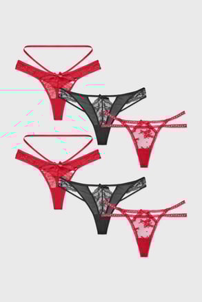 6PACK Irina tanga és brazil bugyi csomag 6PACK Irina tanga és brazil bugyi csomag