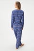 Pigiama da donna in cotone Nordic Night lungo 6f29c7e6-0ae3-44cb-7d0e-8d28cda25400