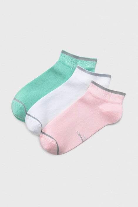 3PACK Ženske bambusove nogavice Faluxana do gležnjev