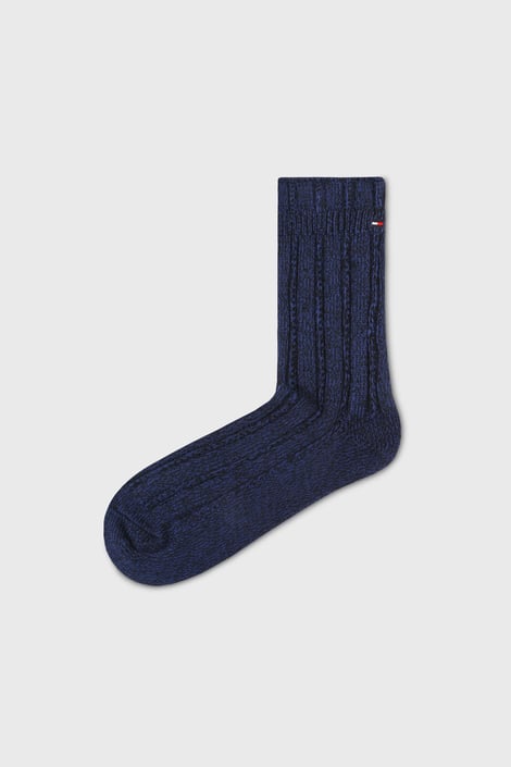 Damen Socken Tommy Hilfiger Tencel melange - navy | Astratex.de