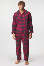 Pijama din flanelă Tom Tailor Allon