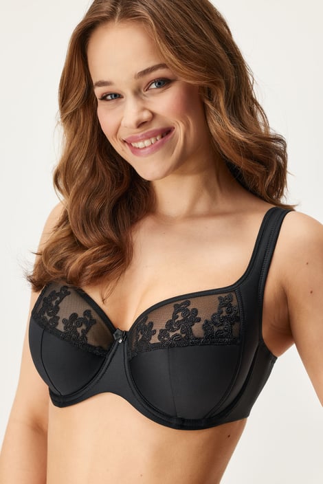Bh Grace Black half-voorgevormd Bh Grace Black half-voorgevormd