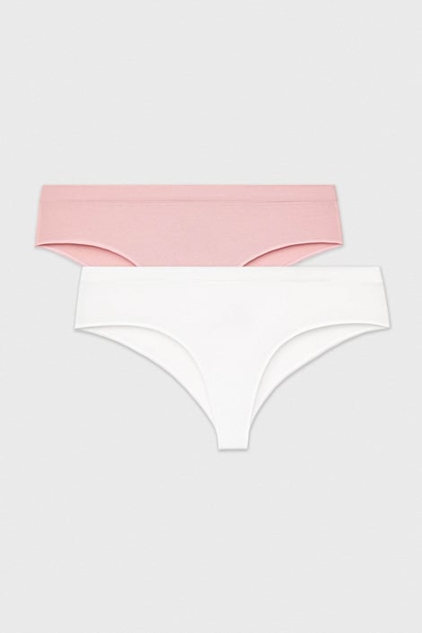 2PACK Flexi varrás nélküli brazil bugyi