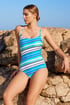Ženski jednodijelni kupaći kostim Stripes 73367_037_02