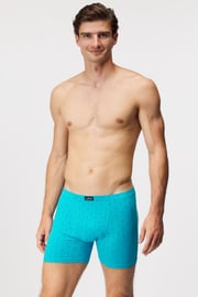 Světle modré boxerky Abram long