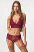 Podväzkový pás Gossard Superboost Lace Cranberry 7712_CSO_pas_04 - vínová