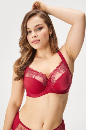 Reggiseno Hestia Define Lace Sky senza imbottitura