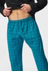 Pyjama Free Spirit lang 79145P_pyz_09 - schwarz-blau