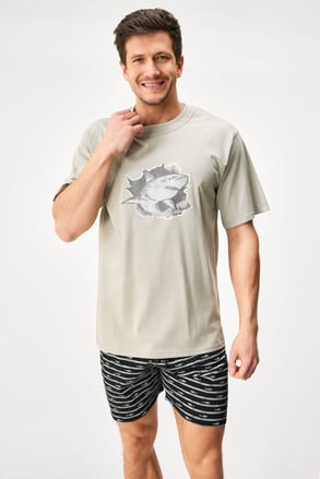 Piżama bawełniana Shark krótka Piżama bawełniana Shark krótka