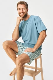 Piżama bawełniana Brendan krótka