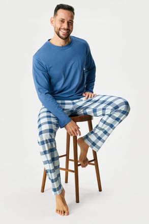 Pijama de bumbac Myles lungă