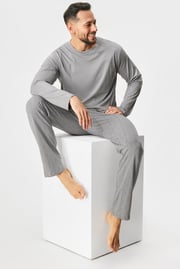 Bavlněné pyžamo Leon dlouhé