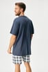 Piżama bawełniana Melvin krótka 79198P_pyz_07