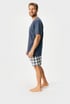 Piżama bawełniana Melvin krótka 79198P_pyz_10