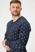Pánské bavlněné pyžamo Pure Cotton  s dlouhými nohavicemi I 7950a000-4122-46e3-cecf-3fdf33907400 - námořnická modrá