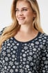 Dámská bavlněná noční košile Comfort Plus Frost krátká 7e44c4b1-0420-4519-1658-6d806fc75c00
