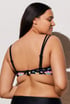 Горнище на вталяващ бански костюм Joy 82182_05 - черен