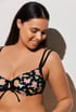 Sutien costum de baie cu efect modelator Joy 82182_07 - negru