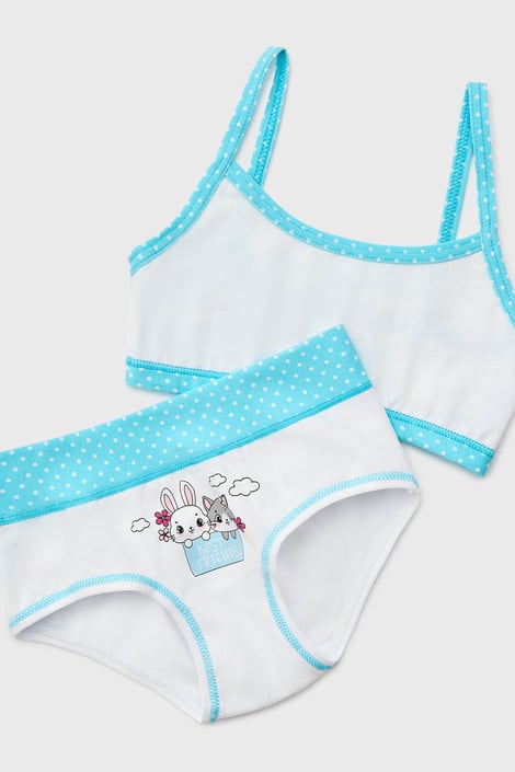 SET Mädchen-Unterhemd und Slip Best Friends