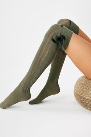 Overknee sokken Milena Ajour