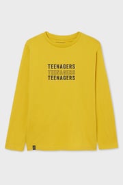 Chłopięcy T-shirt z długim rękawem Mayoral Teenagers