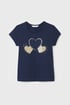 Тениска за момичета Mayoral Hearts 854_tri_02