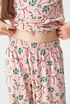 Pijama din bumbac pentru fete Bow cu pantaloni lungi 85dfddc0-4042-4ff7-23a2-5c0b16f82200