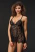 Compleu erotic Floral Lace 86144_kos_07 - negru