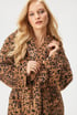 Дамски топлещ халат Cheetah къс с качулка 86f560ed-0eb9-42ee-8a39-113d488c4c00