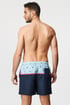 Blaue Badeshorts Luca 90001_03