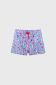 Jungen Badeshorts Fishing