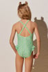 Dziewczęcy jednoczęściowy strój kąpielowy Florea 95038_03 - wielokolorowa