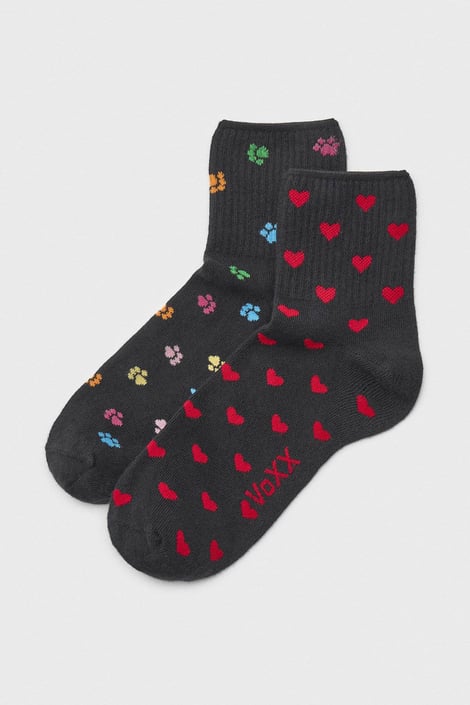 2PACK Dámské bavlněné ponožky Agapi krátké