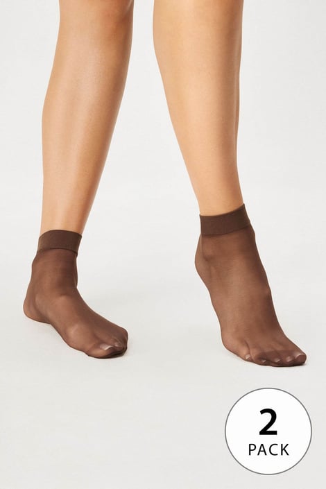 2PACK Silonové ponožky Easy krátké 20 DEN