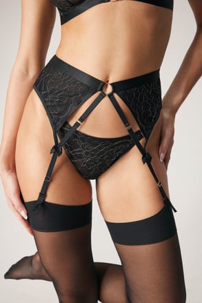 Podvazkový pás DIAMOND Black Onyx Podvazkový pás DIAMOND Black Onyx