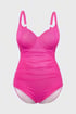 Jednoczęściowy strój kąpielowy Spacer 3D Breeze Pink AST2499Pink_06 - różowy