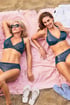 Costume a due pezzi Free time Shiny blue AST2596Dkblue_sada_19
