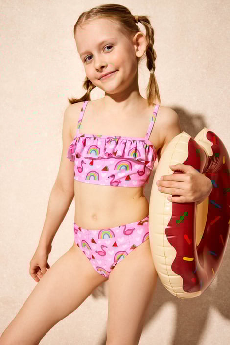 Costum de baie două piese fete Rainbow Costum de baie două piese fete Rainbow