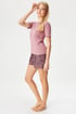 Pijama de bumbac Jianna scurtă AST_2013_pyz_05