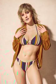 Dvoudílné plavky Stripelle Triangle