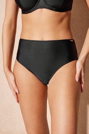 Bikini-Unterteil Sateen Sheen Black I