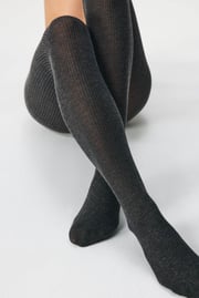 Punčochové kalhoty Cashmere Rib 300 DEN