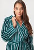 Hřejivý župan Moreno Stripe dlouhý s kapucí ATXFR004_zup_12