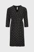 Βαμβακερή ρόμπα εγκυμοσύνης Dots κοντή ATXNightDots_zup_14