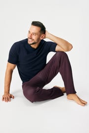 Dolga bombažna pižama MEN-A Oscar